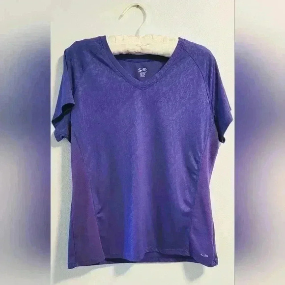 Champion Athletic Short Sleeve Tshirt Patterned Purple Size XL - Picture 1 of 5
